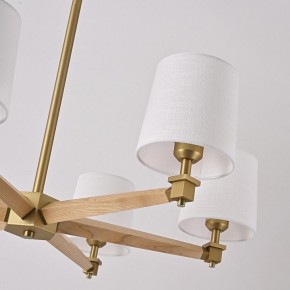 Люстра на штанге Imperiumloft Jorgenson White/Light wood STAVRA01 в Асбесте - asbest.ok-mebel.com | фото 10