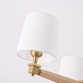 Люстра на штанге Imperiumloft Jorgenson White/Light wood STAVRA01 в Асбесте - asbest.ok-mebel.com | фото 2