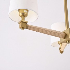 Люстра на штанге Imperiumloft Jorgenson White/Light wood STAVRA01 в Асбесте - asbest.ok-mebel.com | фото 8