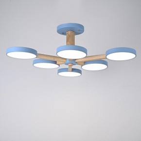 Люстра на штанге Imperiumloft TURNA Blue TURNA-B01 в Асбесте - asbest.ok-mebel.com | фото 2