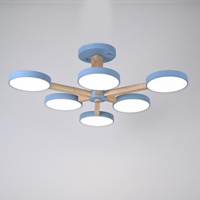 Люстра на штанге Imperiumloft TURNA Blue TURNA-B01 в Асбесте - asbest.ok-mebel.com | фото 3