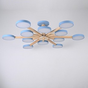 Люстра на штанге Imperiumloft TURNA Blue TURNA-B01 в Асбесте - asbest.ok-mebel.com | фото 4