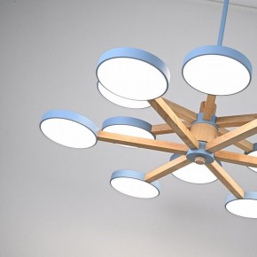Люстра на штанге Imperiumloft TURNA Blue TURNA-DBL01 в Асбесте - asbest.ok-mebel.com | фото 6