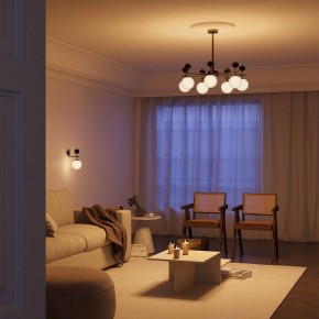 Люстра на штанге Maytoni Museo MOD436PL-05BS в Асбесте - asbest.ok-mebel.com | фото 3