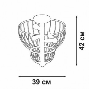 Люстра на штанге Vitaluce V3061 V3061-8/3PL в Асбесте - asbest.ok-mebel.com | фото 2