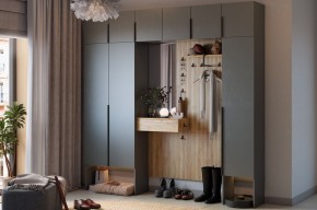 МЕБЕЛЬСОН К11 Прихожая (графит) в Асбесте - asbest.ok-mebel.com | фото