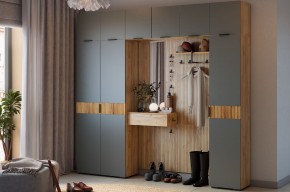 МЕБЕЛЬСОН К12 Прихожая (графит) в Асбесте - asbest.ok-mebel.com | фото