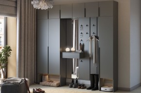 МЕБЕЛЬСОН К32 Прихожая (графит) в Асбесте - asbest.ok-mebel.com | фото
