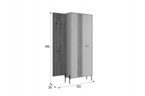 МЕБЕЛЬСОН К8 Прихожая в Асбесте - asbest.ok-mebel.com | фото 2