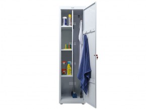 Медицинский шкаф для уборочного инвентаря МД1 ШМ-SS в Асбесте - asbest.ok-mebel.com | фото 2