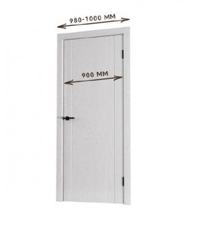 Межкомнатная дверь Bolivar Каньон браун (комплект) 900 в Асбесте - asbest.ok-mebel.com | фото