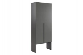 МЕРСИ Прихожая (модульная) графит в Асбесте - asbest.ok-mebel.com | фото 9