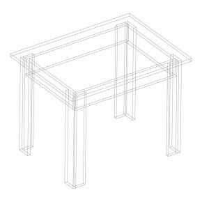 МИНИМЕГА Стол обеденный (айрон рок) в Асбесте - asbest.ok-mebel.com | фото 2