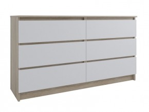 МОРИ МК 1380.6 Комод (Дуб Сонома/Белый) в Асбесте - asbest.ok-mebel.com | фото
