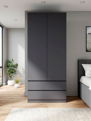 МОРИ МШ 900.2 Шкаф (графит) в Асбесте - asbest.ok-mebel.com | фото 3