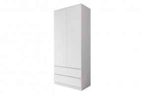 МОРИ МШ 900.2 Шкаф с 2мя дв и 2мя ящ. (белый) в Асбесте - asbest.ok-mebel.com | фото