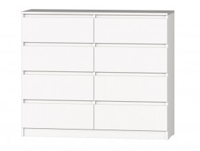 МС "Хилтон" Комод №3 1200 (8 ящ.) белый текстурный в Асбесте - asbest.ok-mebel.com | фото 2