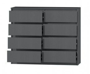 МС "Хилтон" Комод №3 1200 (8 ящ.) графит в Асбесте - asbest.ok-mebel.com | фото 3