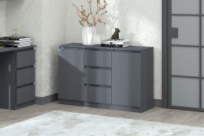 МС "Хилтон" Комод №4 1200 (графит) в Асбесте - asbest.ok-mebel.com | фото