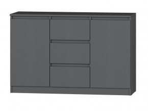 МС "Хилтон" Комод №4 1200 (графит) в Асбесте - asbest.ok-mebel.com | фото 2