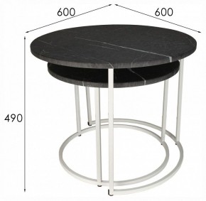 Набор из 2 столов журнальных МеталлАрт М001 в Асбесте - asbest.ok-mebel.com | фото 13