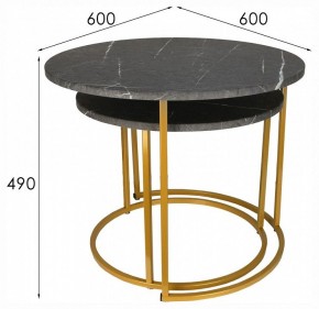 Набор из 2 столов журнальных МеталлАрт М001 в Асбесте - asbest.ok-mebel.com | фото 13