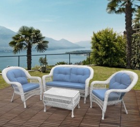 Набор уличный LV-520 White/Blue в Асбесте - asbest.ok-mebel.com | фото 2