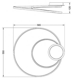 Накладной светильник Arte Lamp Millo A3893PL-30BK в Асбесте - asbest.ok-mebel.com | фото 2