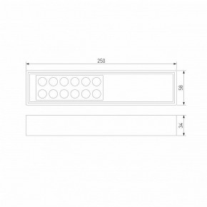 Накладной светильник Elektrostandard Tend a068850 в Асбесте - asbest.ok-mebel.com | фото 3