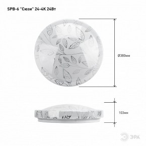Накладной светильник Эра Классик SPB-6-24-4K (C) в Асбесте - asbest.ok-mebel.com | фото 6