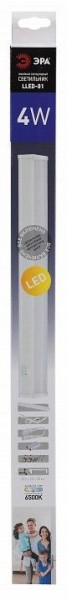 Накладной светильник Эра  LLED-01-04W-6500-W в Асбесте - asbest.ok-mebel.com | фото 4