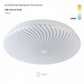 Накладной светильник Эра Slim SPB-6 Slim 8 18-6K в Асбесте - asbest.ok-mebel.com | фото 2