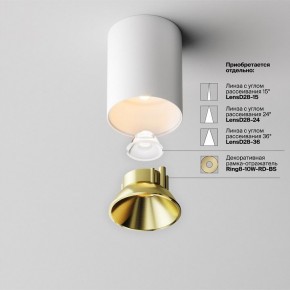 Накладной светильник Maytoni Alfa LED C064CL-8W2.7K-RD-WB в Асбесте - asbest.ok-mebel.com | фото 3