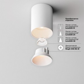 Накладной светильник Maytoni Alfa LED C064CL-8W2.7K-RD-WB в Асбесте - asbest.ok-mebel.com | фото 4