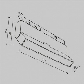 Накладной светильник Maytoni Basis Rot TR036-2-12W2.7K-B в Асбесте - asbest.ok-mebel.com | фото 7