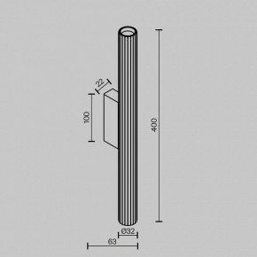 Накладной светильник Maytoni Calipso C082WL-12W2.7K-BS в Асбесте - asbest.ok-mebel.com | фото 4