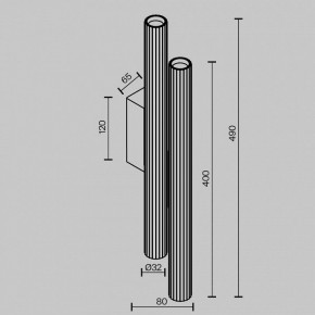 Накладной светильник Maytoni Calipso C082WL-24W2.7K-BS в Асбесте - asbest.ok-mebel.com | фото 4