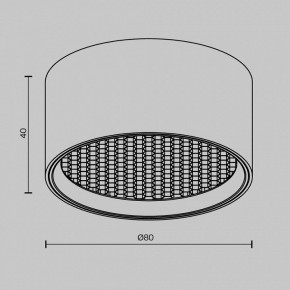 Накладной светильник Maytoni Glare C122CL-L7-3K-W в Асбесте - asbest.ok-mebel.com | фото 6