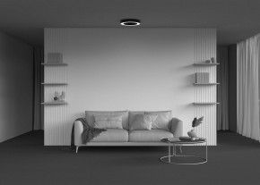 Накладной светильник Maytoni Lua C093CL-36W3K-B в Асбесте - asbest.ok-mebel.com | фото 5