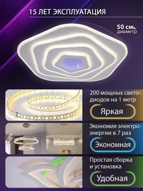 Накладной светильник Natali Kovaltseva PALACE LED LAMPS 81111/4C в Асбесте - asbest.ok-mebel.com | фото 4