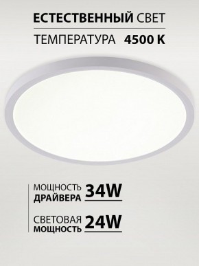 Накладной светильник Natali Kovaltseva PLAIN LED LAMPS 81113/3C в Асбесте - asbest.ok-mebel.com | фото 3