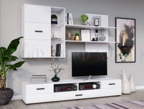 НЭНСИ NEW Тумба ТВ (2дв.+1ящ.) МДФ в Асбесте - asbest.ok-mebel.com | фото 2