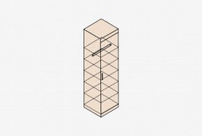 НИКА Н8 Шкаф для одежды и белья в Асбесте - asbest.ok-mebel.com | фото 3