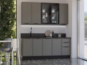 НИКОЛЬ Кухонный гарнитур 2000/900 в Асбесте - asbest.ok-mebel.com | фото 3