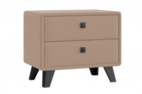 НИКОЛЬ Тумба широкая 2 ящика (бежевый) в Асбесте - asbest.ok-mebel.com | фото