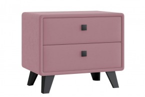 НИКОЛЬ Тумба широкая 2 ящика (розовый) в Асбесте - asbest.ok-mebel.com | фото