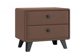 НИКОЛЬ Тумба широкая 2 ящика (шоколад) в Асбесте - asbest.ok-mebel.com | фото