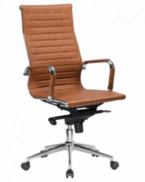 Офисное кресло для руководителей DOBRIN CLARK LMR-101F светло-коричневый №321 в Асбесте - asbest.ok-mebel.com | фото 2