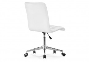 Офисное кресло Квадро экокожа белая / хром в Асбесте - asbest.ok-mebel.com | фото 5