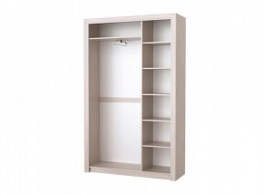 ОКТАВА Шкаф с зер. 2С1ЗР (дуб клабхаус серый) в Асбесте - asbest.ok-mebel.com | фото 2